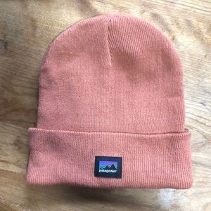Patagonia logo beanie